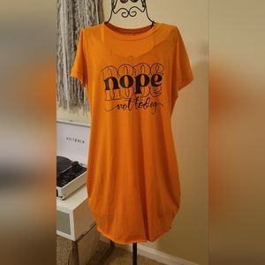 Graphic T shirt Dress